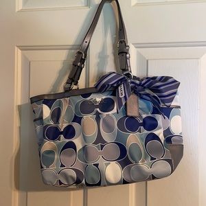 NWT Coach Scarf Gallery Purse
